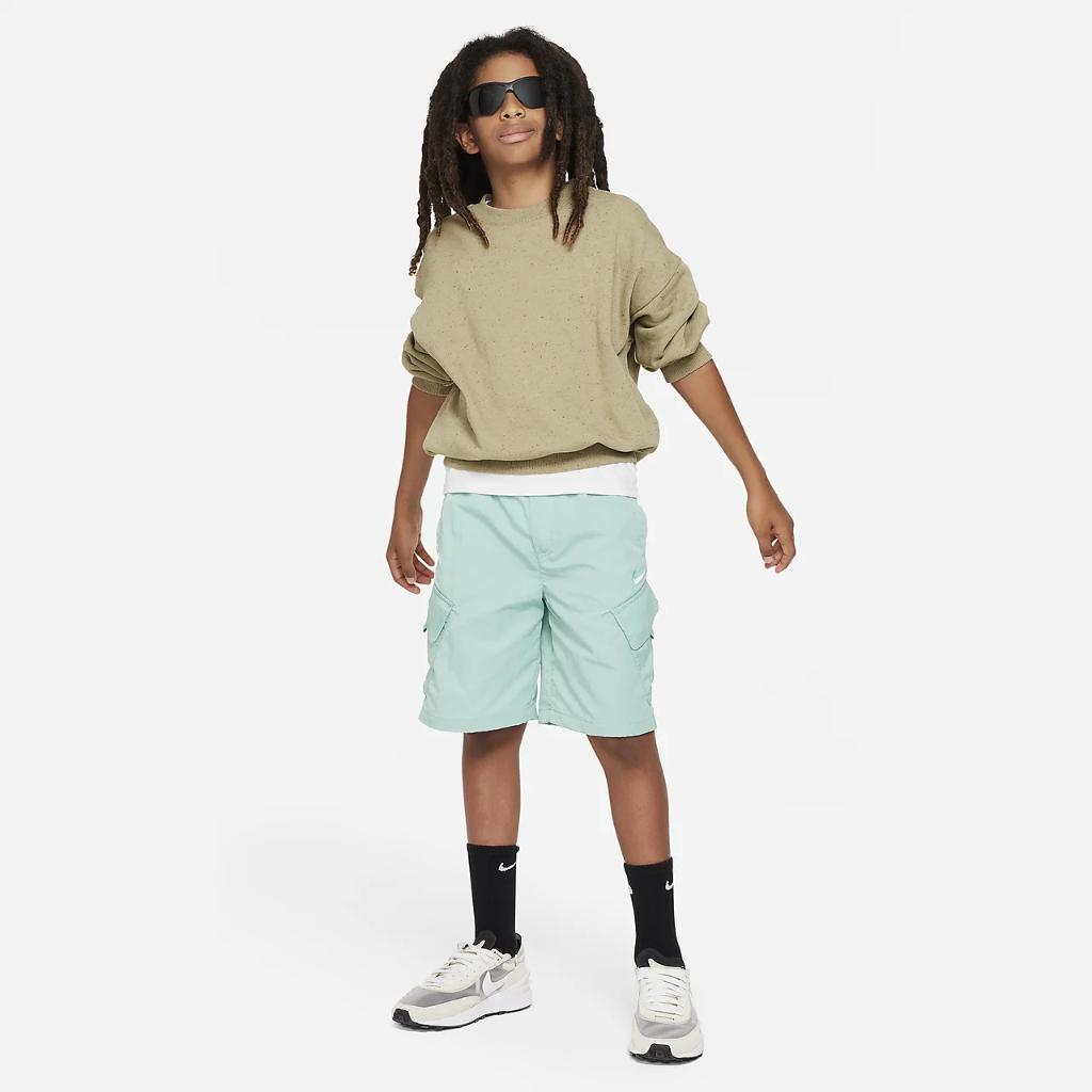 Nike Outdoor Play Big Kids&#039; Woven Cargo Shorts FB1326-309