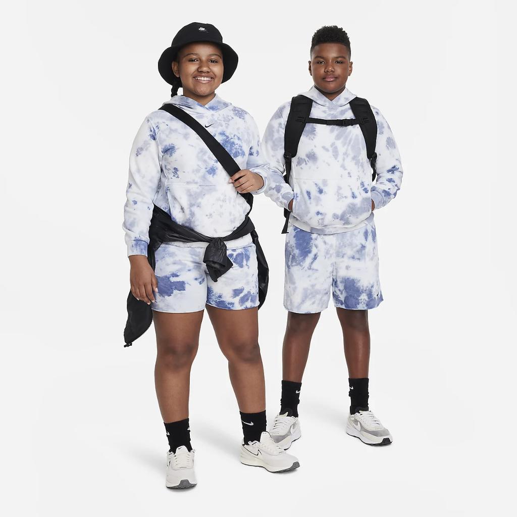 Nike Sportswear Club Fleece Big Kids&#039; Pullover Hoodie (Extended Size) FB1336-491
