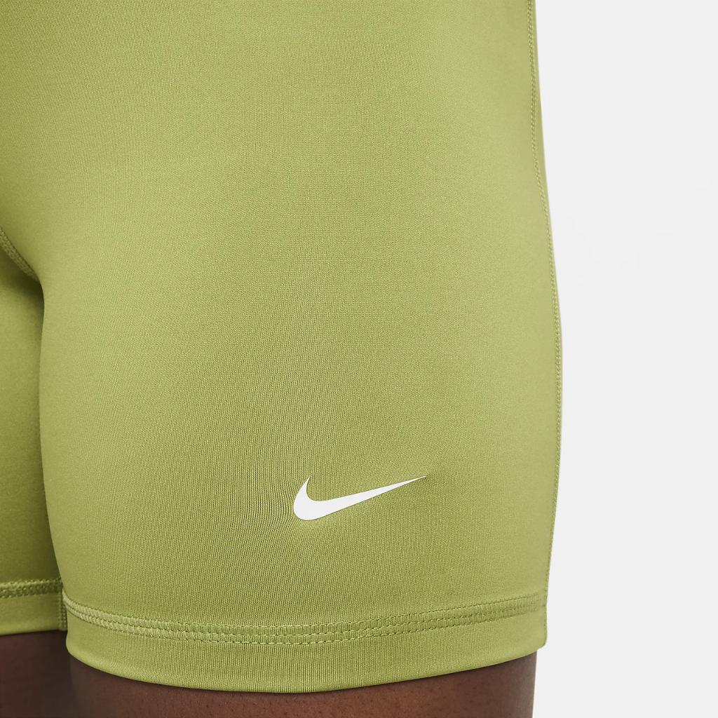 Nike Pro Big Kids&#039; (Girls&#039;) Dri-FIT 5&quot; Shorts (Extended Size) FB2130-377