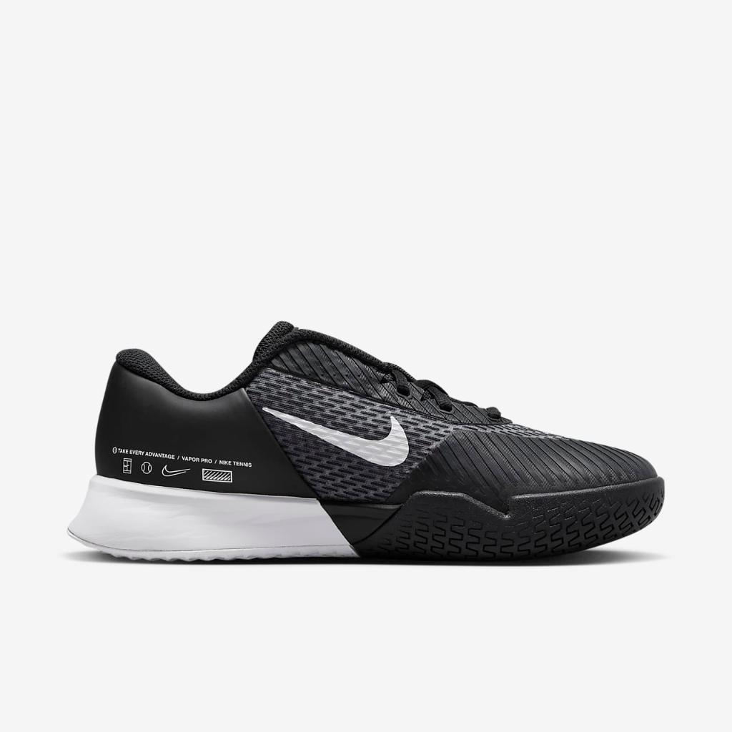 NikeCourt Air Zoom Vapor Pro 2 Women&#039;s Hard Court Tennis Shoes (Wide) FB2200-001