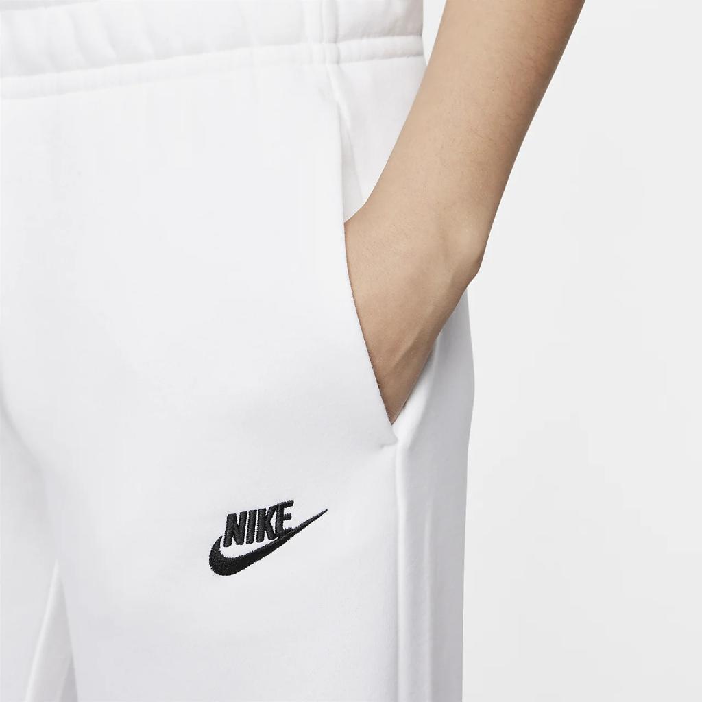 Nike Sportswear Club Fleece Women&#039;s Mid-Rise Wide-Leg Sweatpants FB2727-100