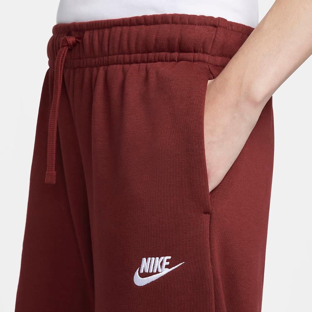 Nike Sportswear Club Fleece Women&#039;s Mid-Rise Wide-Leg Sweatpants FB2727-619
