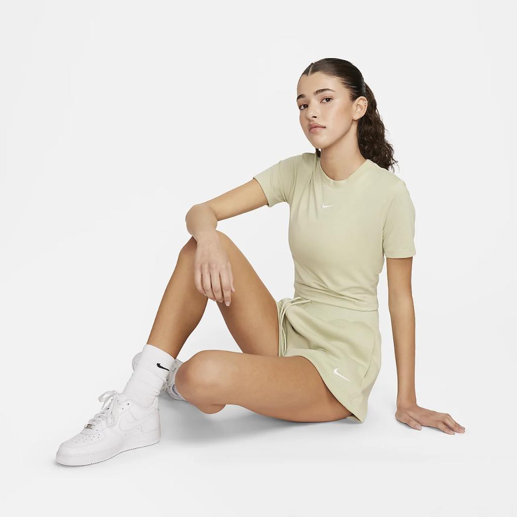 Nike Sportswear Essential Women&#039;s Slim Cropped T-Shirt FB2873-371