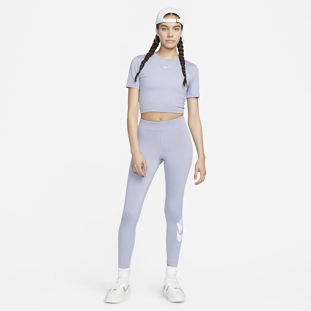 Nike Sportswear Essential Women&#039;s Slim-Fit Crop T-Shirt FB2873-519