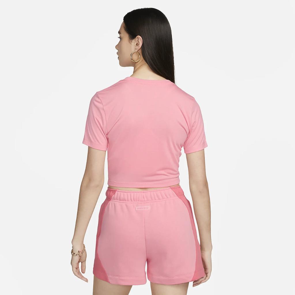 Nike Sportswear Essential Women&#039;s Slim-Fit Crop T-Shirt FB2873-611