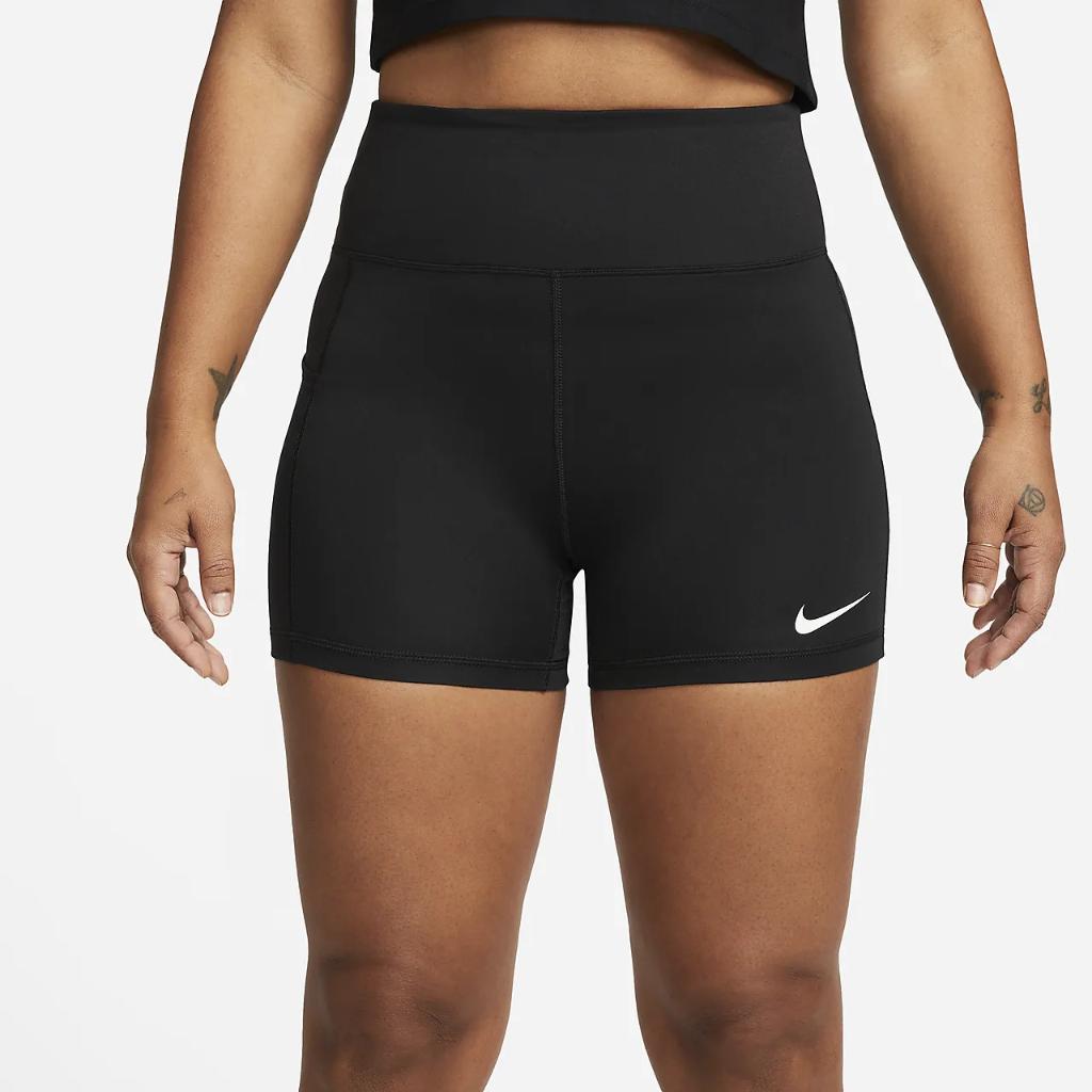 Nike Dri-FIT Advantage Women&#039;s High-Waisted 4&quot; Tennis Shorts FB2876-010