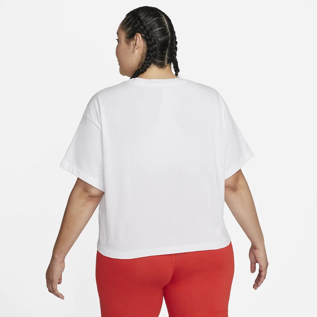 Nike Sportswear Essentials Women&#039;s Boxy T-Shirt (Plus Size) FB2948-100