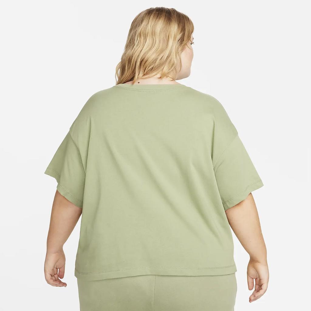 Nike Sportswear Essentials Women&#039;s Boxy T-Shirt (Plus Size) FB2948-386