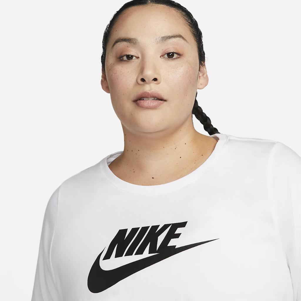 Nike Sportswear Essential Women&#039;s Cropped Logo T-Shirt FB2959-100