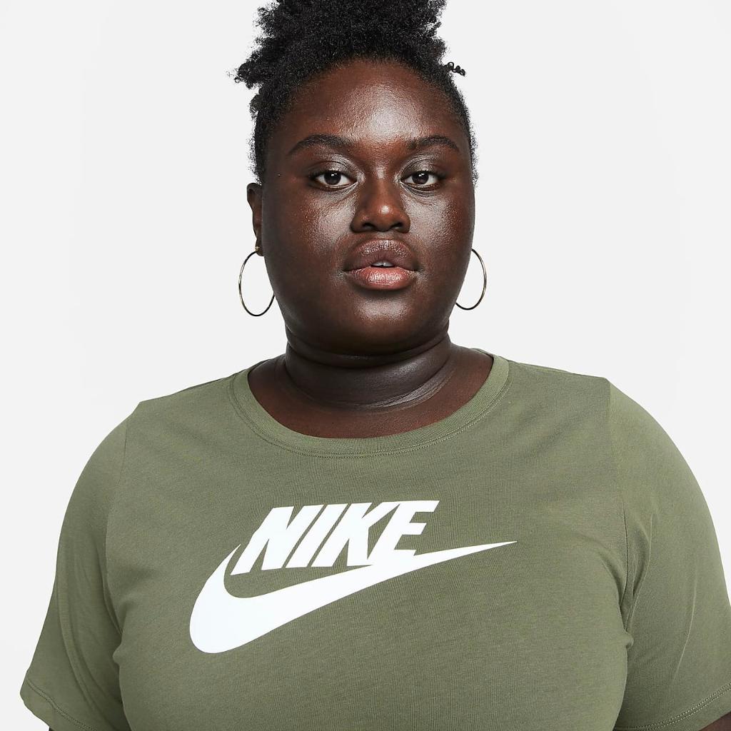 Nike Sportswear Essential Women&#039;s Cropped Logo T-Shirt FB2959-325