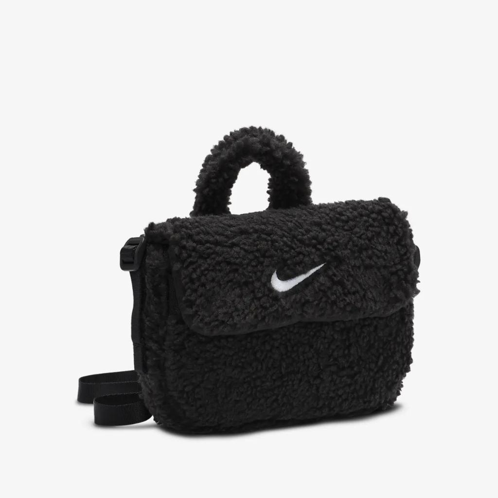 Nike Kids&#039; Faux Fur Crossbody Bag (1L) FB3039-010