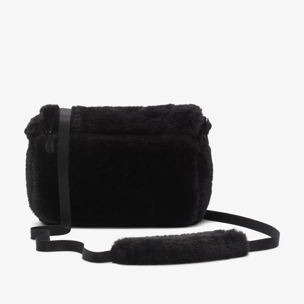 Nike Sportswear Futura 365 Faux Fur Crossbody Bag (1L) FB3048-010