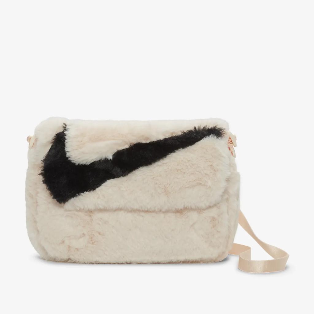 Nike Sportswear Futura 365 Faux Fur Crossbody Bag (1L) FB3048-838