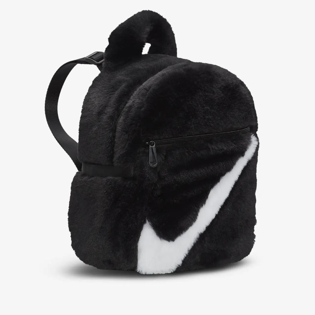 Nike Sportswear Futura 365 Faux Fur Mini Backpack (6L) FB3049-010