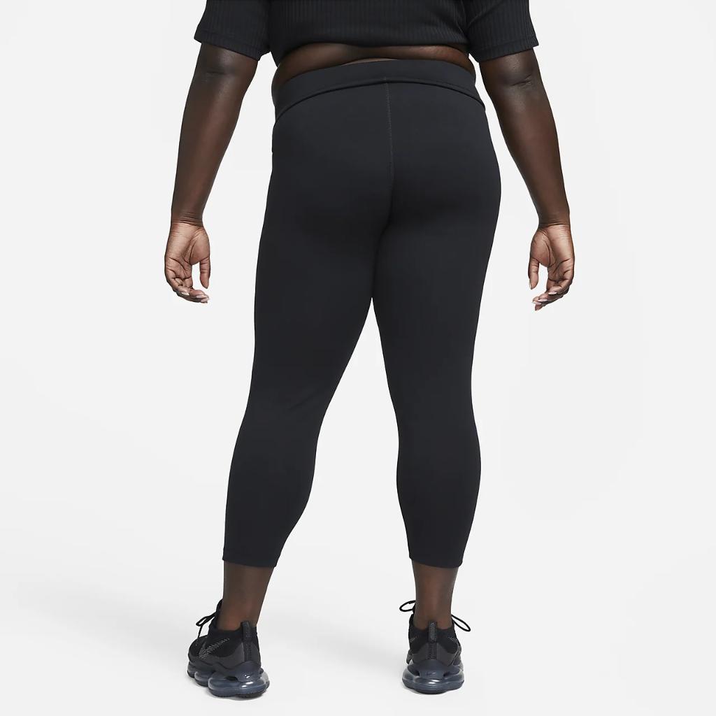 Nike Sportswear Classics Women&#039;s High-Waisted 7/8 Leggings (Plus Size) FB3095-010