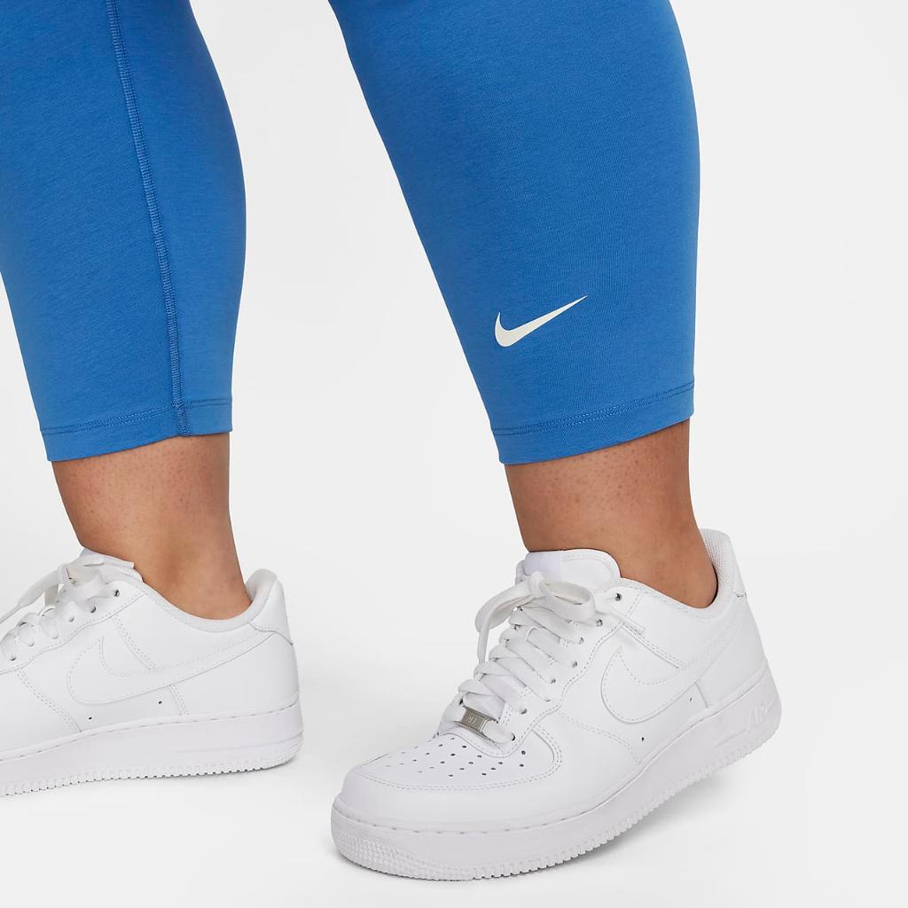 Nike Sportswear Classic Women&#039;s High-Waisted 7/8 Leggings (Plus Size) FB3095-402