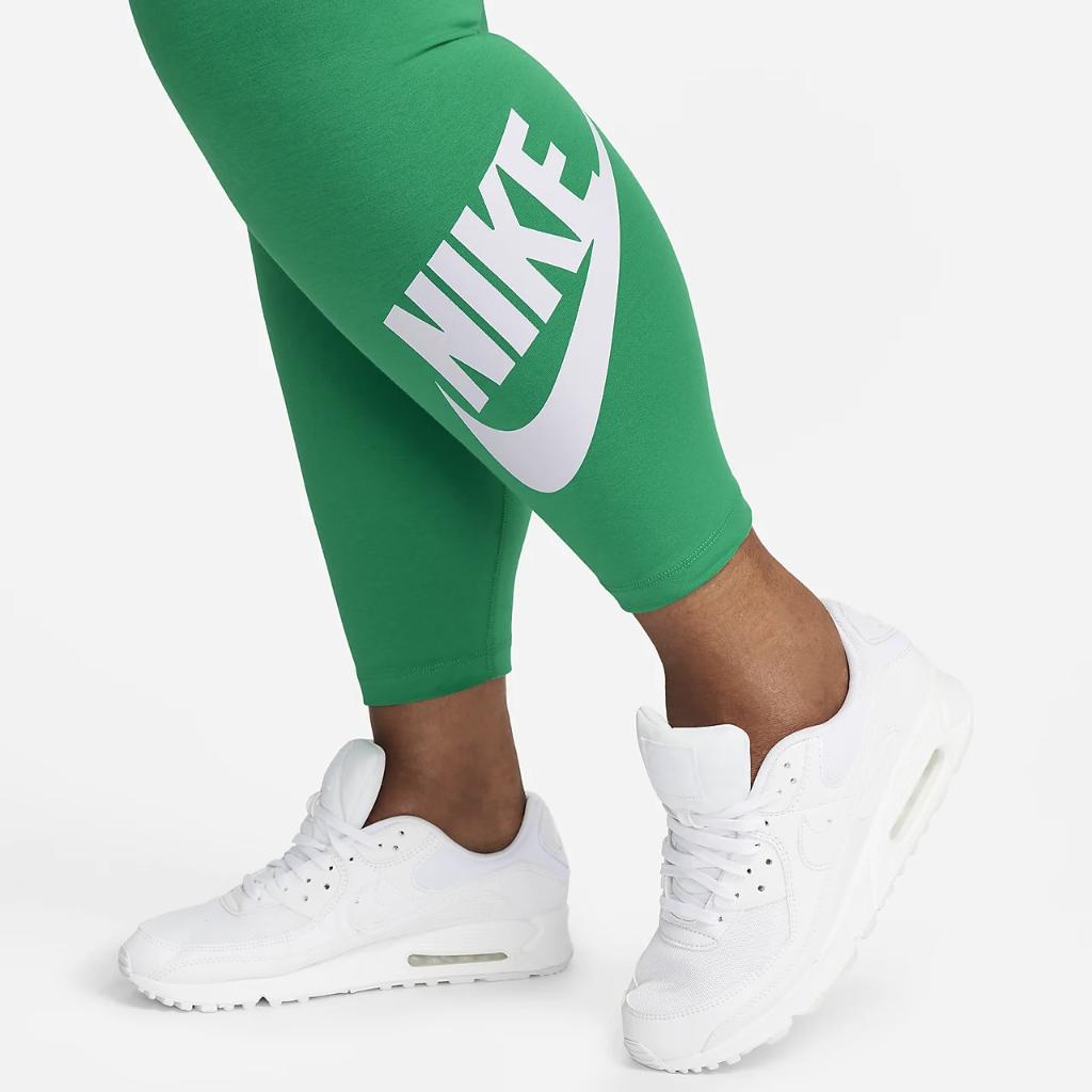 Nike Sportswear Classics Women&#039;s High-Waisted Graphic Leggings (Plus Size) FB3097-324