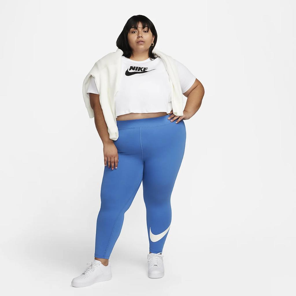 Nike Sportswear Classics Women&#039;s High-Waisted Graphic Leggings (Plus Size) FB3100-402
