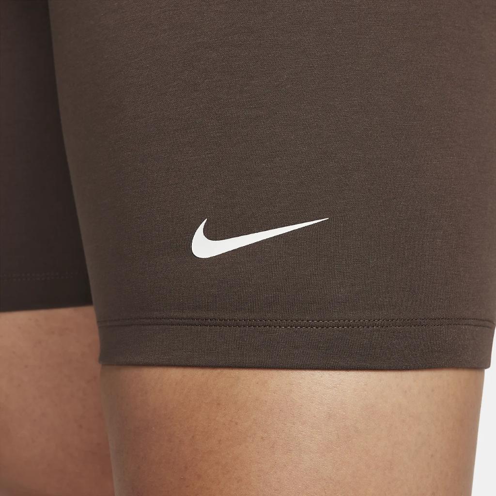 Nike Sportswear Classics Women&#039;s High-Waisted 8&quot; Biker Shorts (Plus Size) FB3102-237
