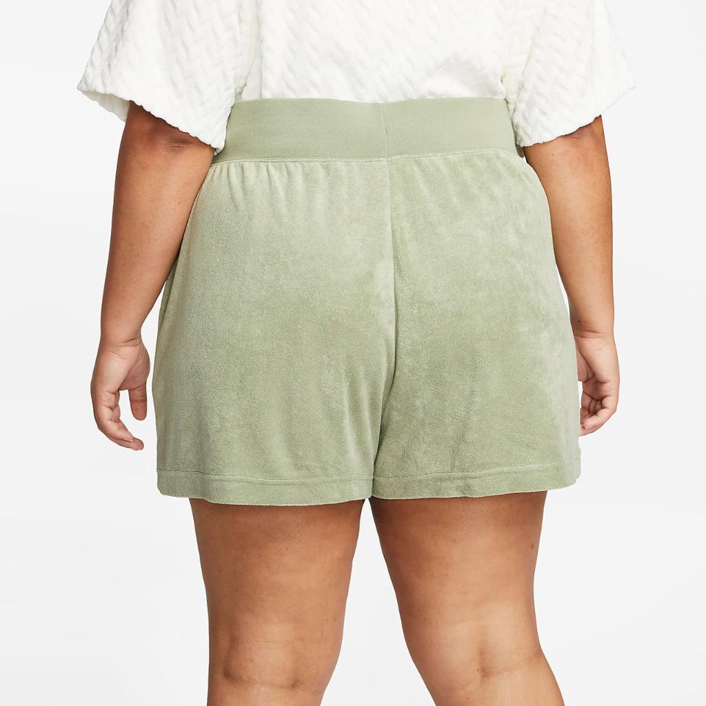 Nike Sportswear Women&#039;s Terry Shorts (Plus Size) FB3137-386