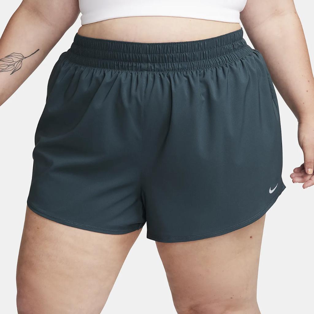 Nike Dri-FIT One Women&#039;s High-Waisted 3&quot; Brief-Lined Shorts (Plus Size) FB3167-328