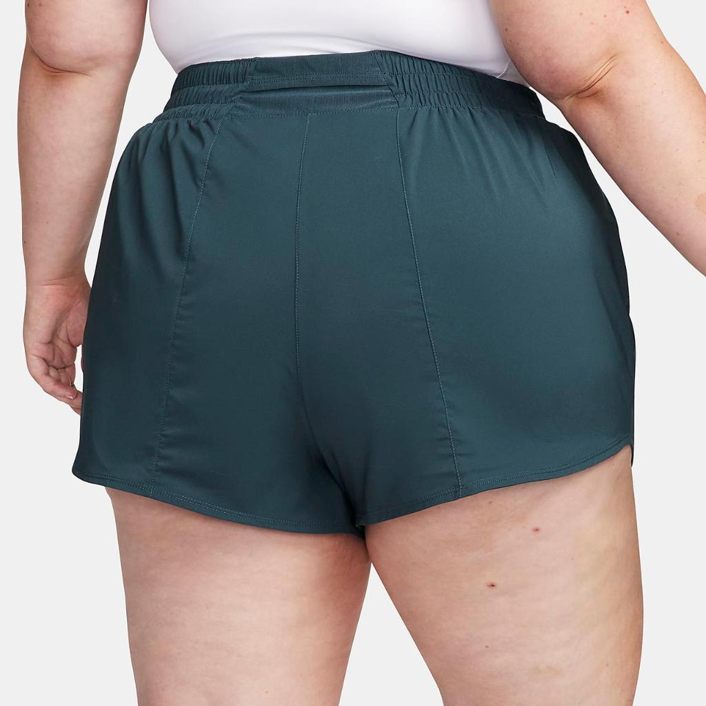 Nike Dri-FIT One Women&#039;s High-Waisted 3&quot; Brief-Lined Shorts (Plus Size) FB3167-328