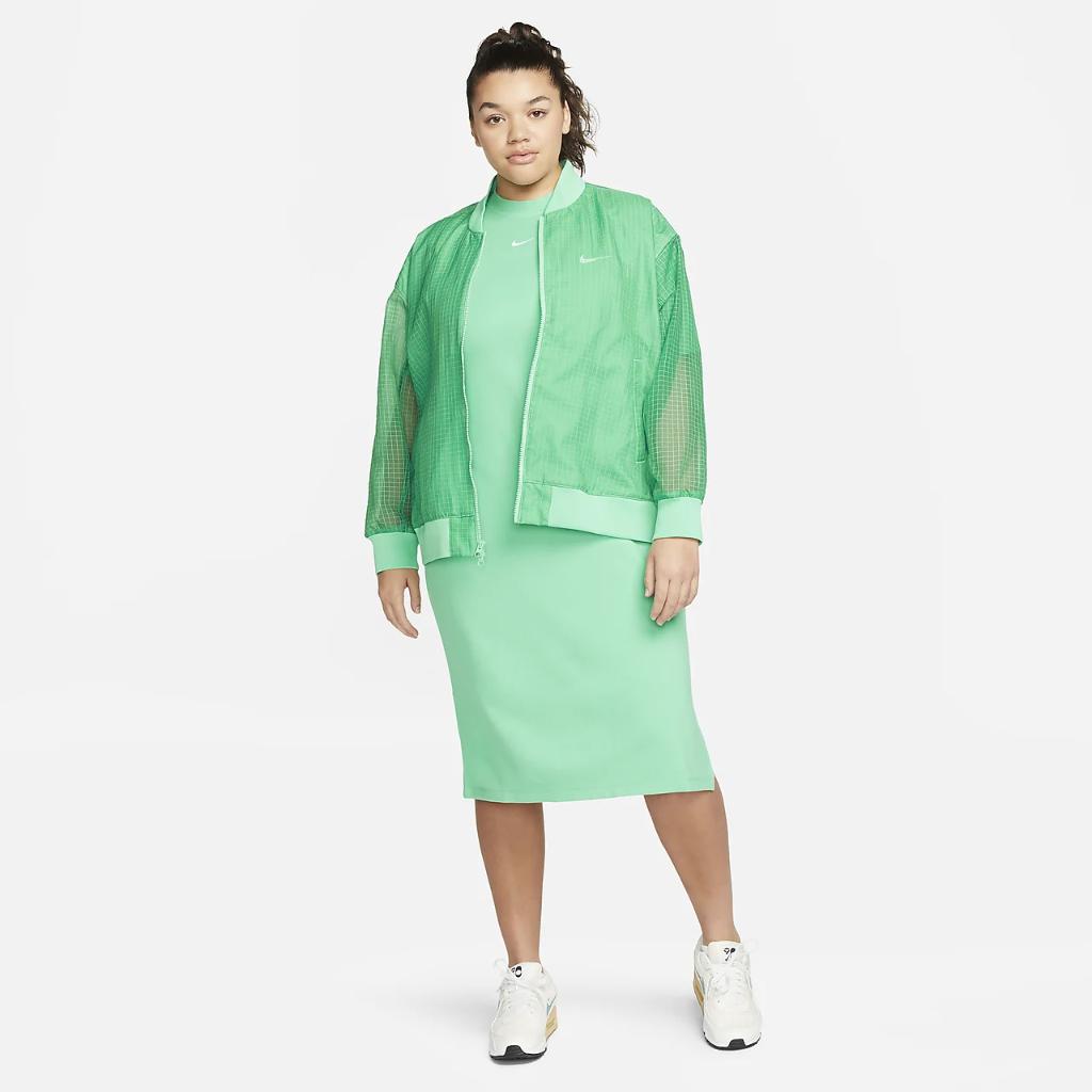 Nike Sportswear Essential Women&#039;s Midi Dress (Plus Size) FB3202-363