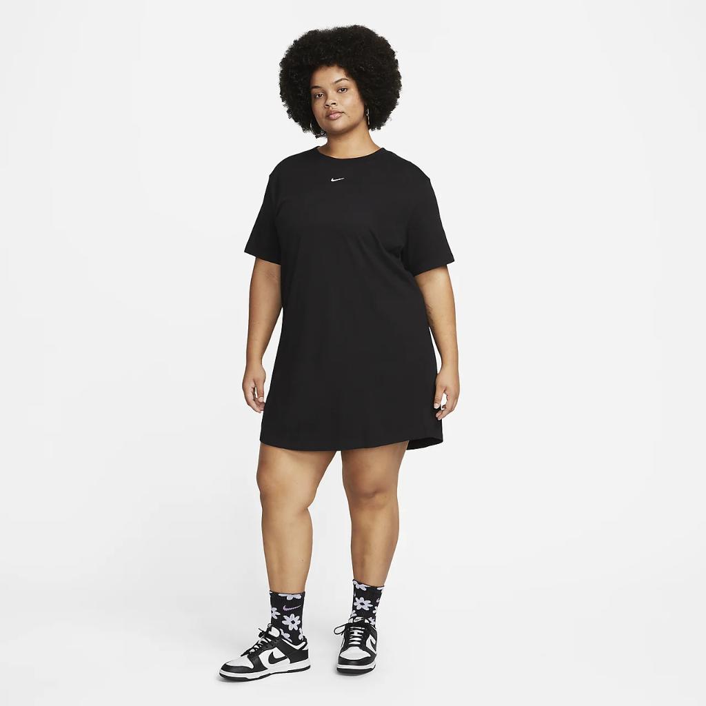 Nike Sportswear Essential Women&#039;s Short-Sleeve T-Shirt Dress (Plus Size) FB3204-010