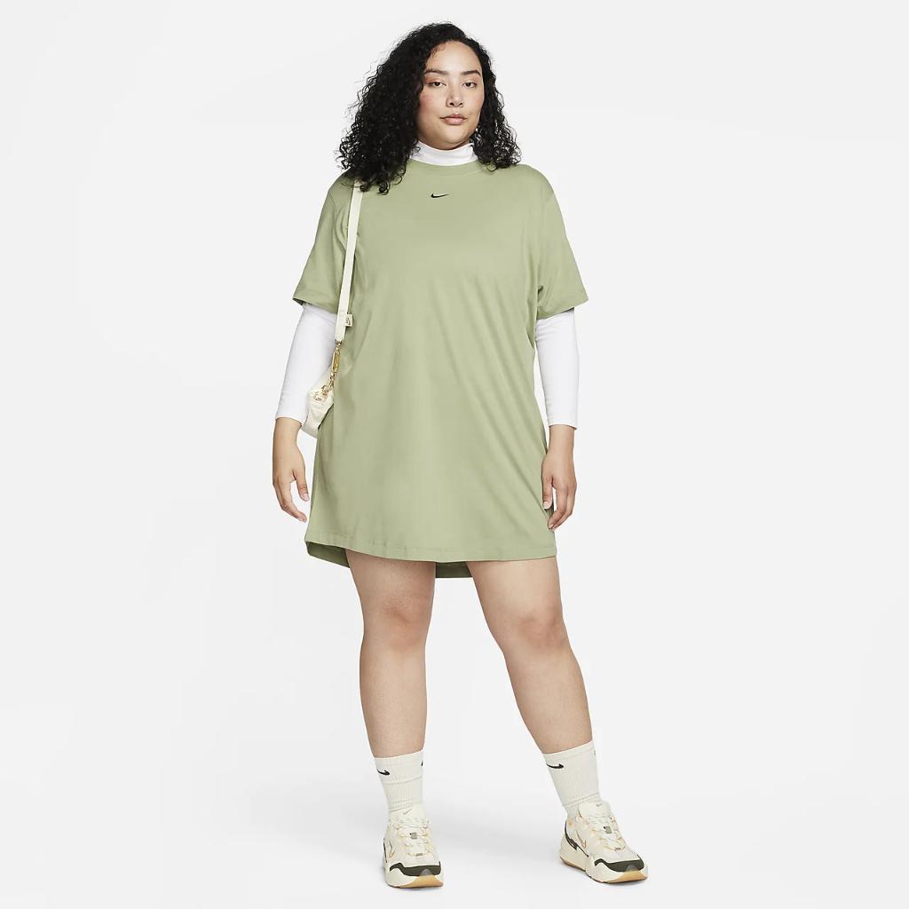 Nike Sportswear Essential Women&#039;s Short-Sleeve T-Shirt Dress (Plus Size) FB3204-386