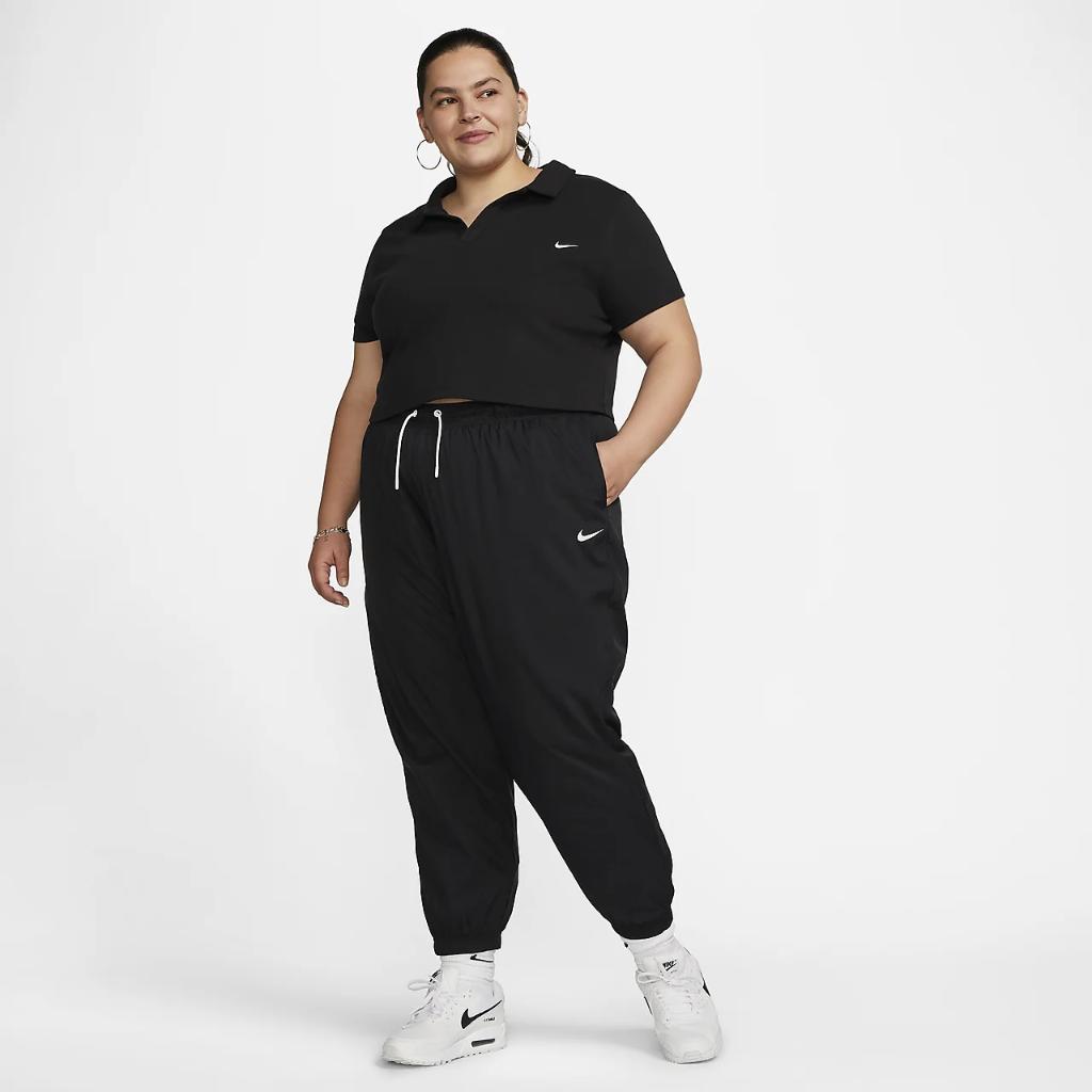 Nike Sportswear Essential Women&#039;s Short-Sleeve Polo Top (Plus Size) FB3205-010