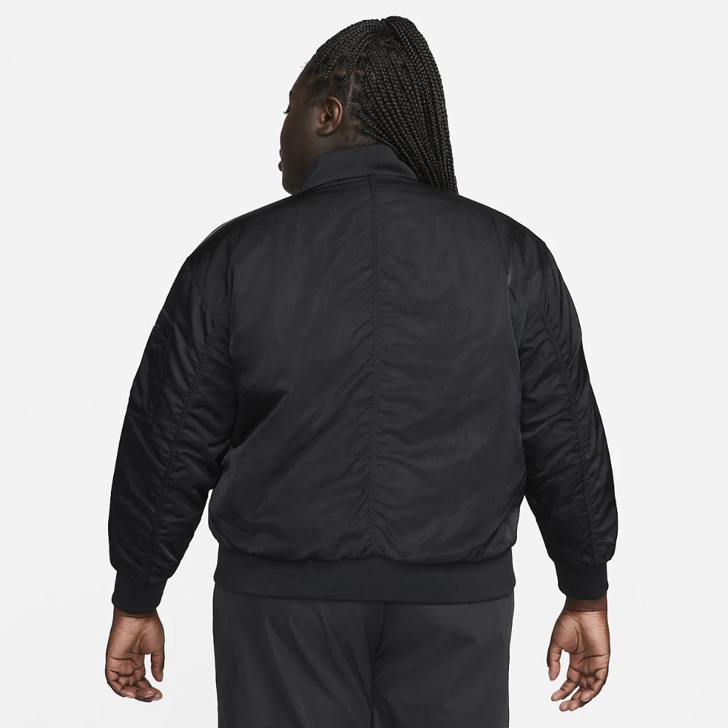 Nike Sportswear Women&#039;s Varsity Bomber Jacket (Plus Size) FB3206-010