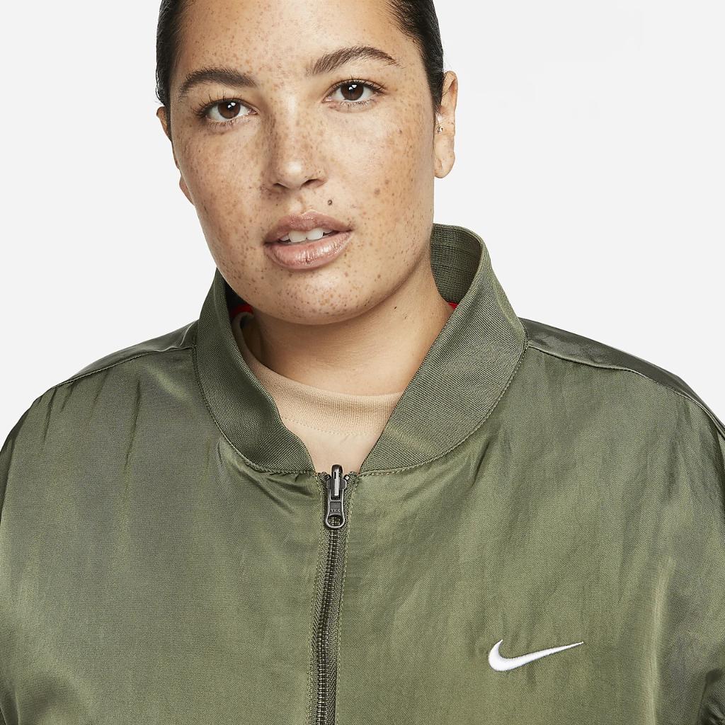 Nike Sportswear Women&#039;s Varsity Bomber Jacket (Plus Size) FB3206-222