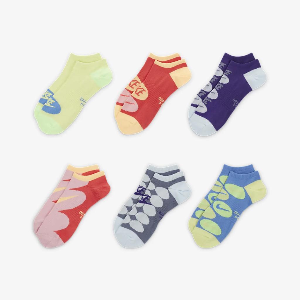 Nike Everyday Lightweight Training No-Show Socks (6 Pairs) FB3281-903