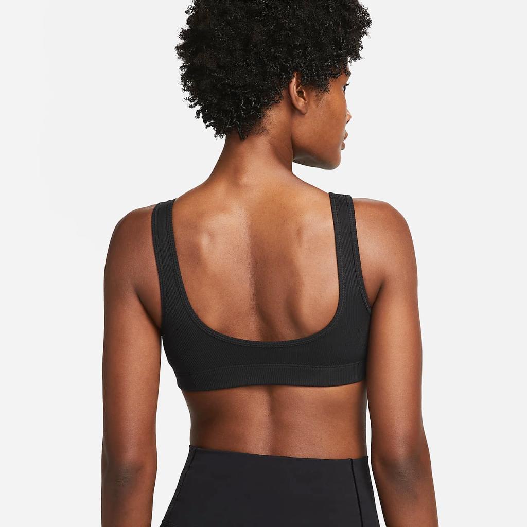Nike Alate All U Women&#039;s Light-Support Lightly Lined Ribbed Sports Bra FB4066-010