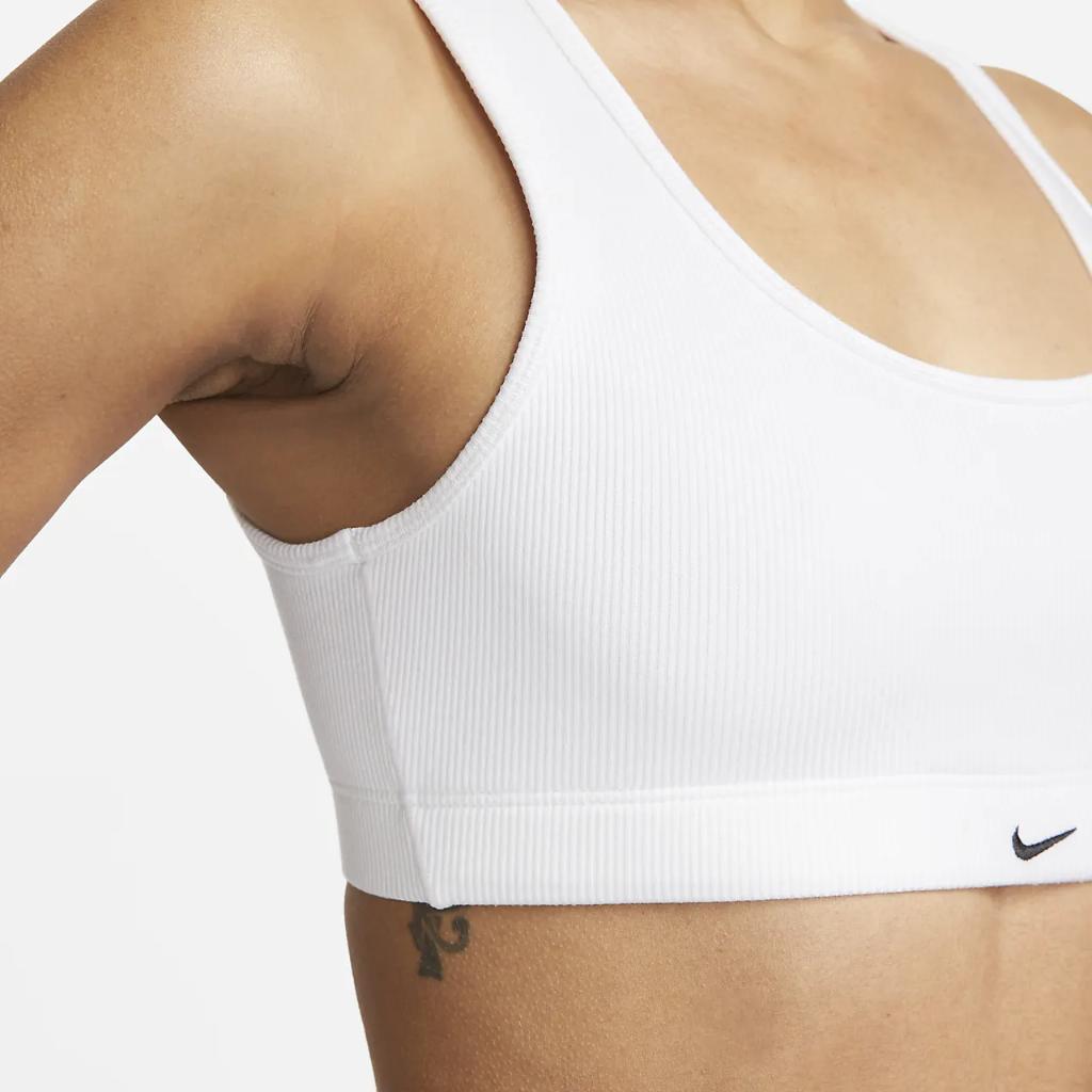 Nike Alate All U Women&#039;s Light-Support Lightly Lined Ribbed Sports Bra FB4066-100