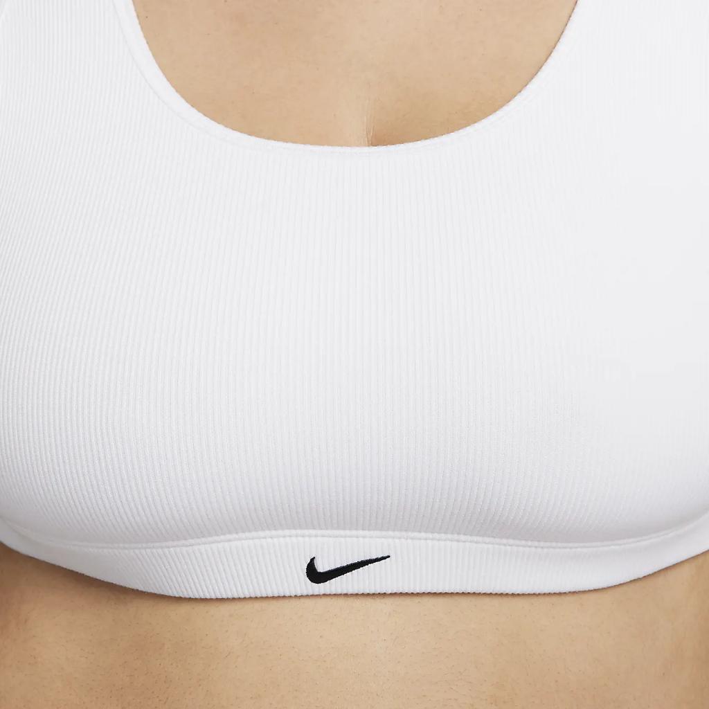 Nike Alate All U Women&#039;s Light-Support Lightly Lined Ribbed Sports Bra (Plus Size) FB4068-100