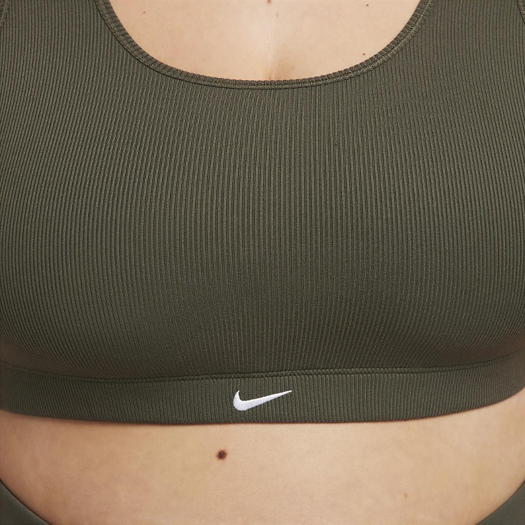 Nike Alate All U Women&#039;s Light-Support Lightly Lined Ribbed Sports Bra (Plus Size) FB4068-325