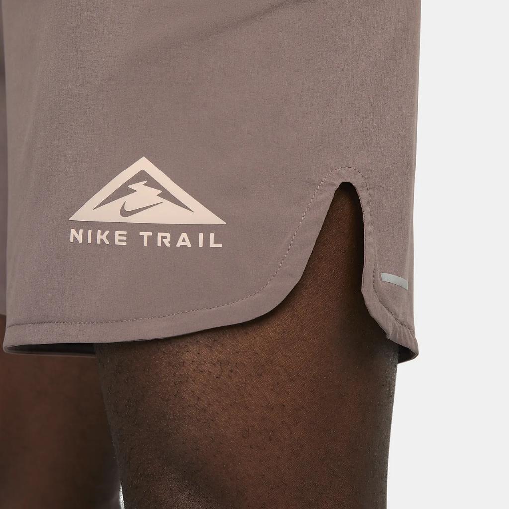 Nike Trail Second Sunrise Men&#039;s Dri-FIT 7&quot; Brief-Lined Running Shorts FB4194-291