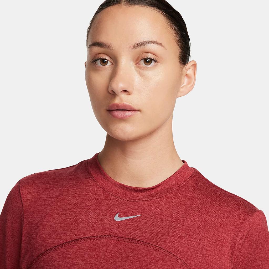 Nike Dri-FIT Swift Element UV Women&#039;s Crew-Neck Running Top FB4297-620