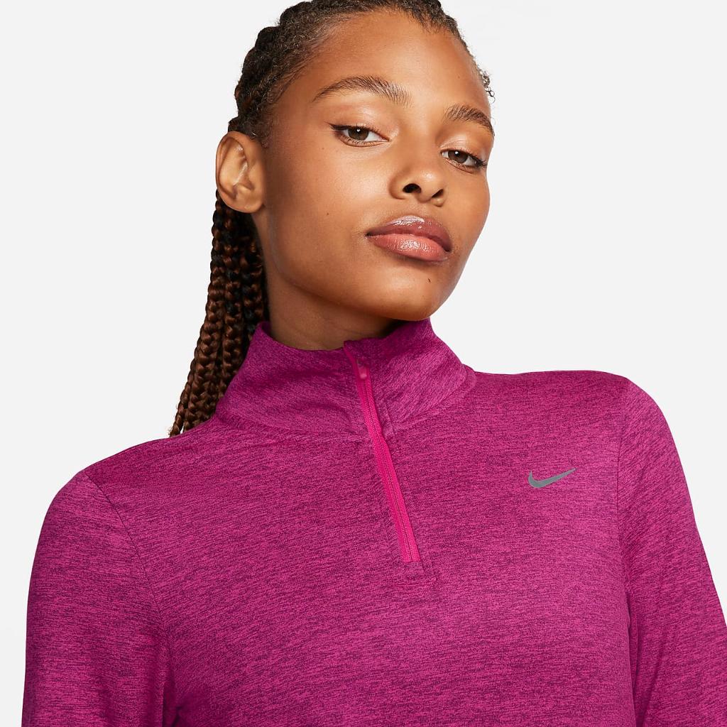 Nike Dri-FIT Swift Element UV Women&#039;s 1/4-Zip Running Top FB4316-615