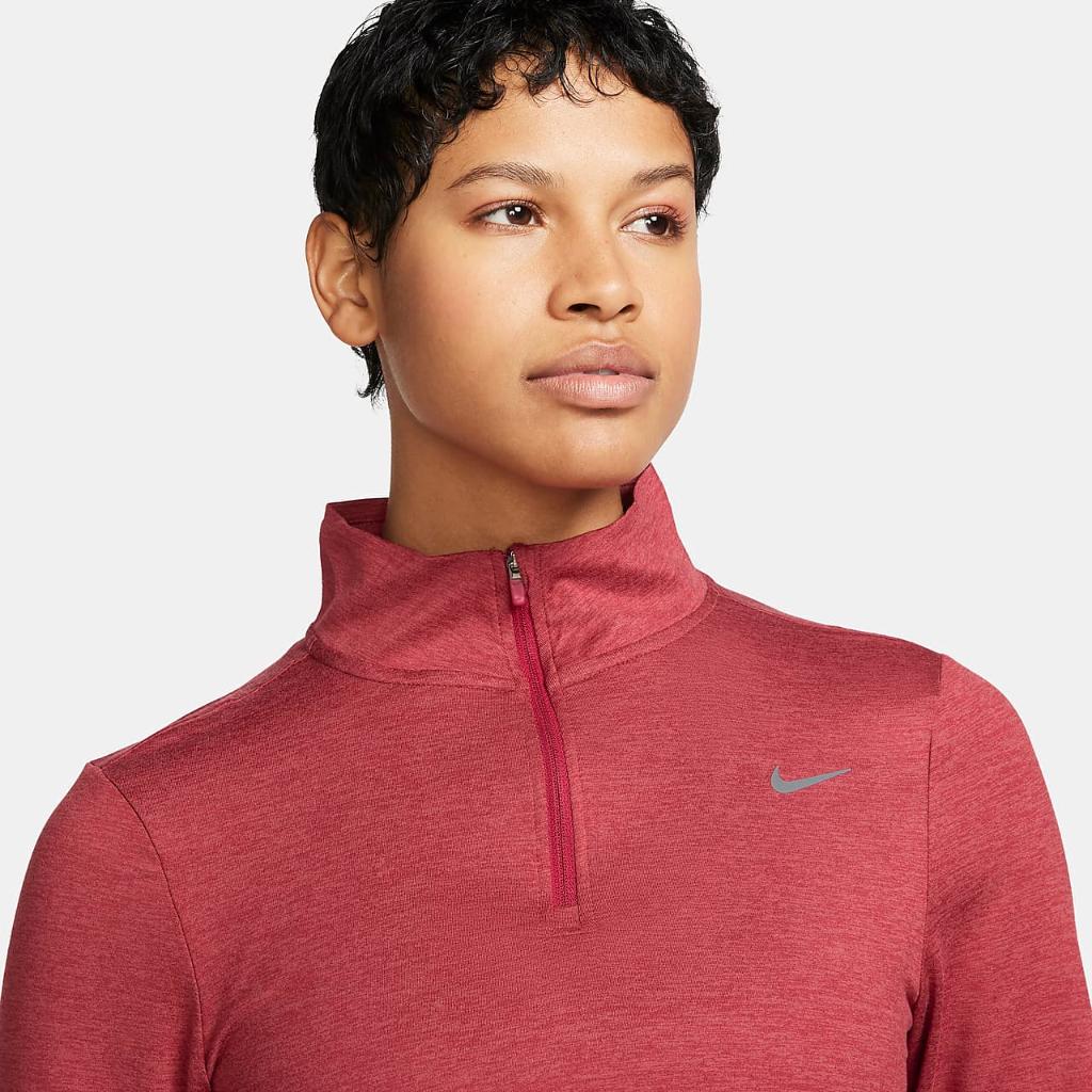 Nike Dri-FIT Swift Element UV Women&#039;s 1/4-Zip Running Top FB4316-620
