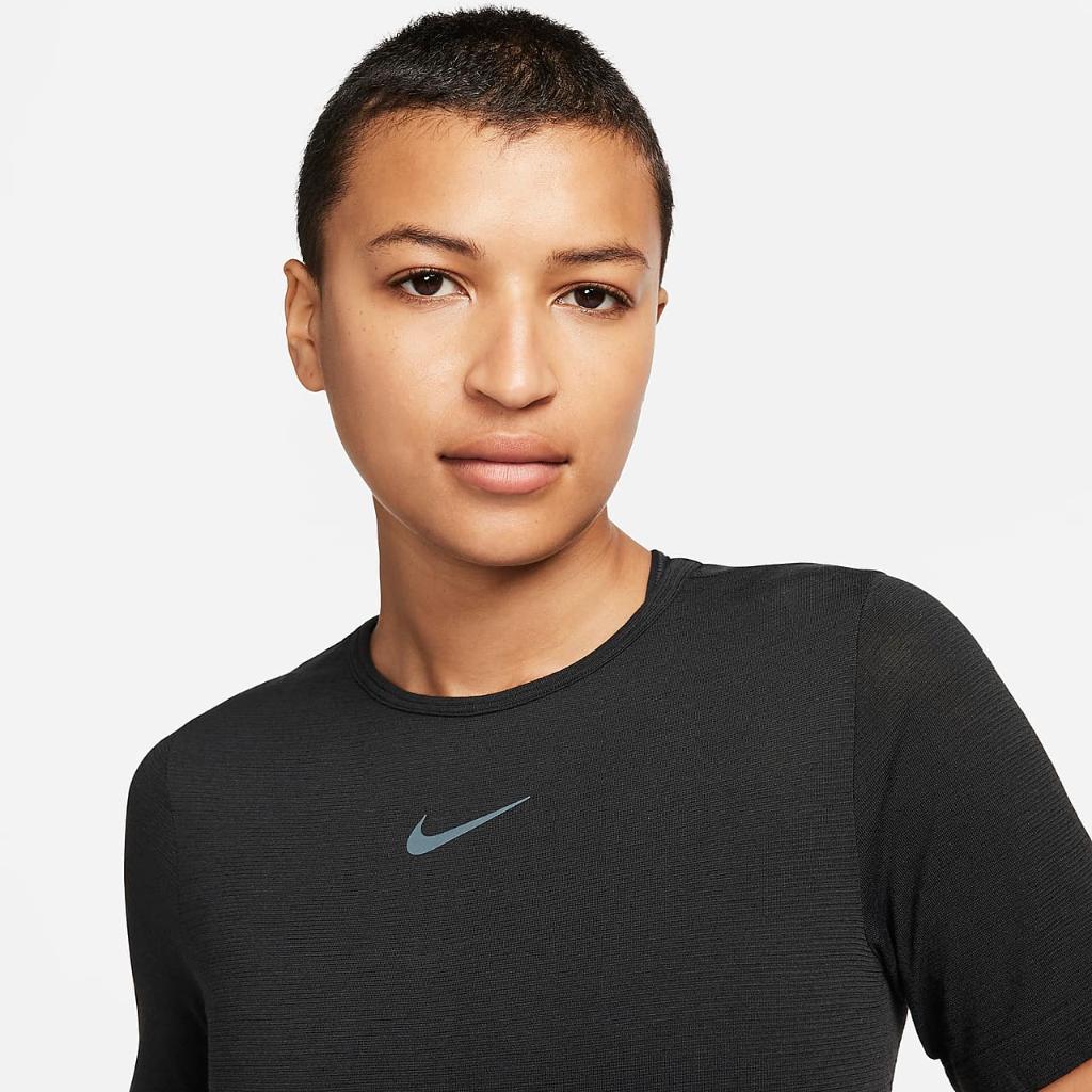 Nike Swift Wool Women&#039;s Dri-FIT Short-Sleeve Running Top FB4473-010