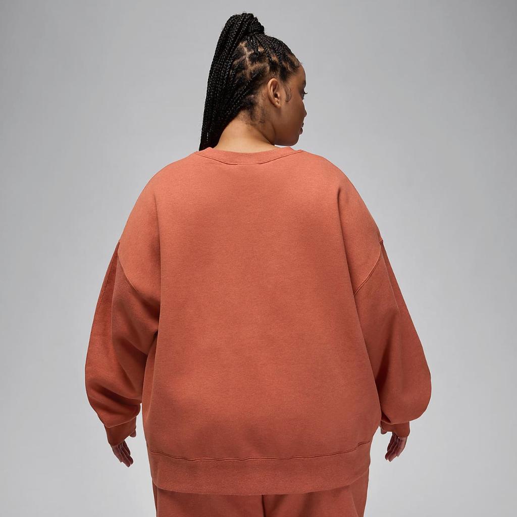 Jordan Flight Fleece Women&#039;s Crewneck Sweatshirt (Plus Size) FB5118-209