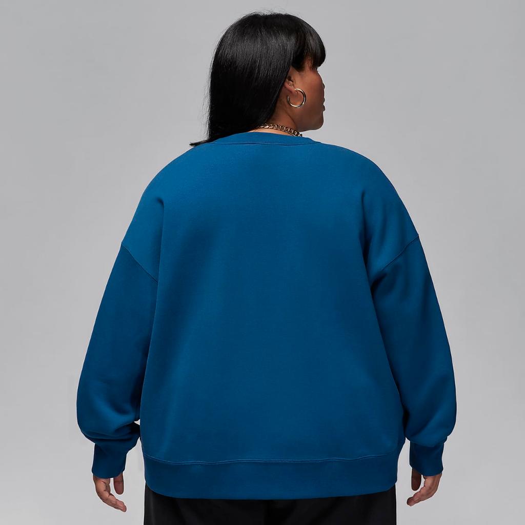 Jordan Flight Fleece Women&#039;s Crewneck Sweatshirt (Plus Size) FB5118-427