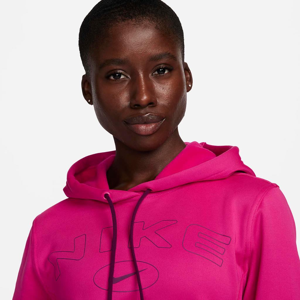 Nike Therma-FIT One Women&#039;s Pullover Graphic Hoodie FB5222-615