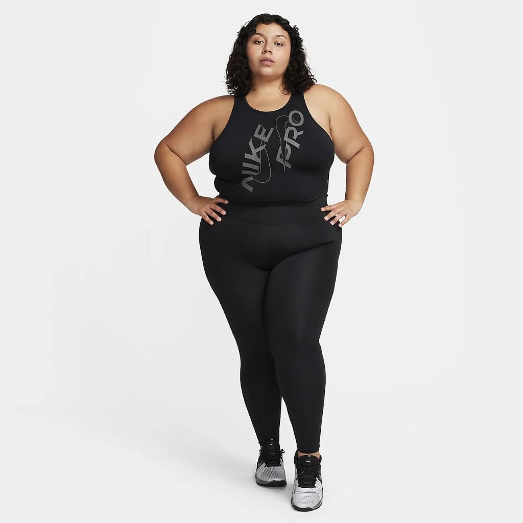 Nike Pro Dri-FIT Women&#039;s Crop Tank Top (Plus Size) FB5263-010