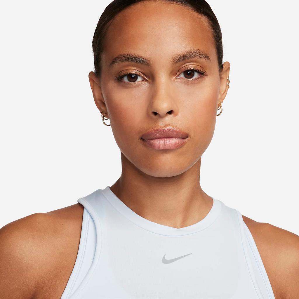 Nike Dri-FIT One Luxe Women&#039;s Cropped Tank Top FB5270-423