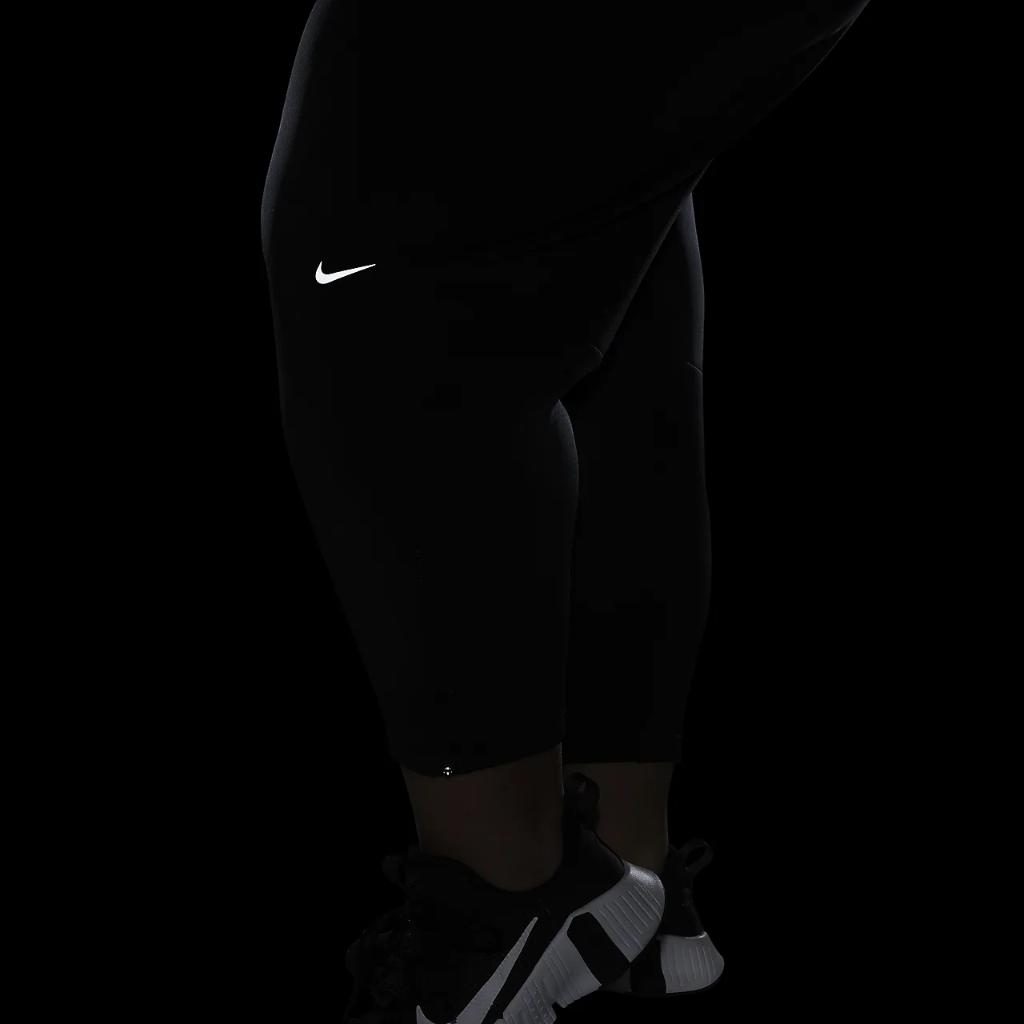 Nike Dri-FIT Prima Women&#039;s High-Waisted 7/8 Training Pants (Plus Size) FB5430-010