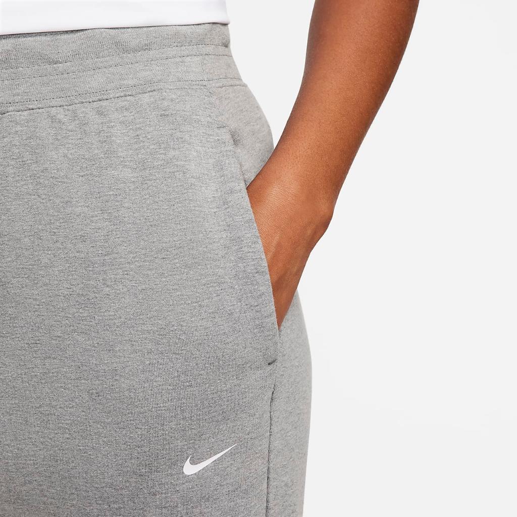 Nike Dri-FIT One Women&#039;s High-Waisted 7/8 French Terry Joggers FB5434-091