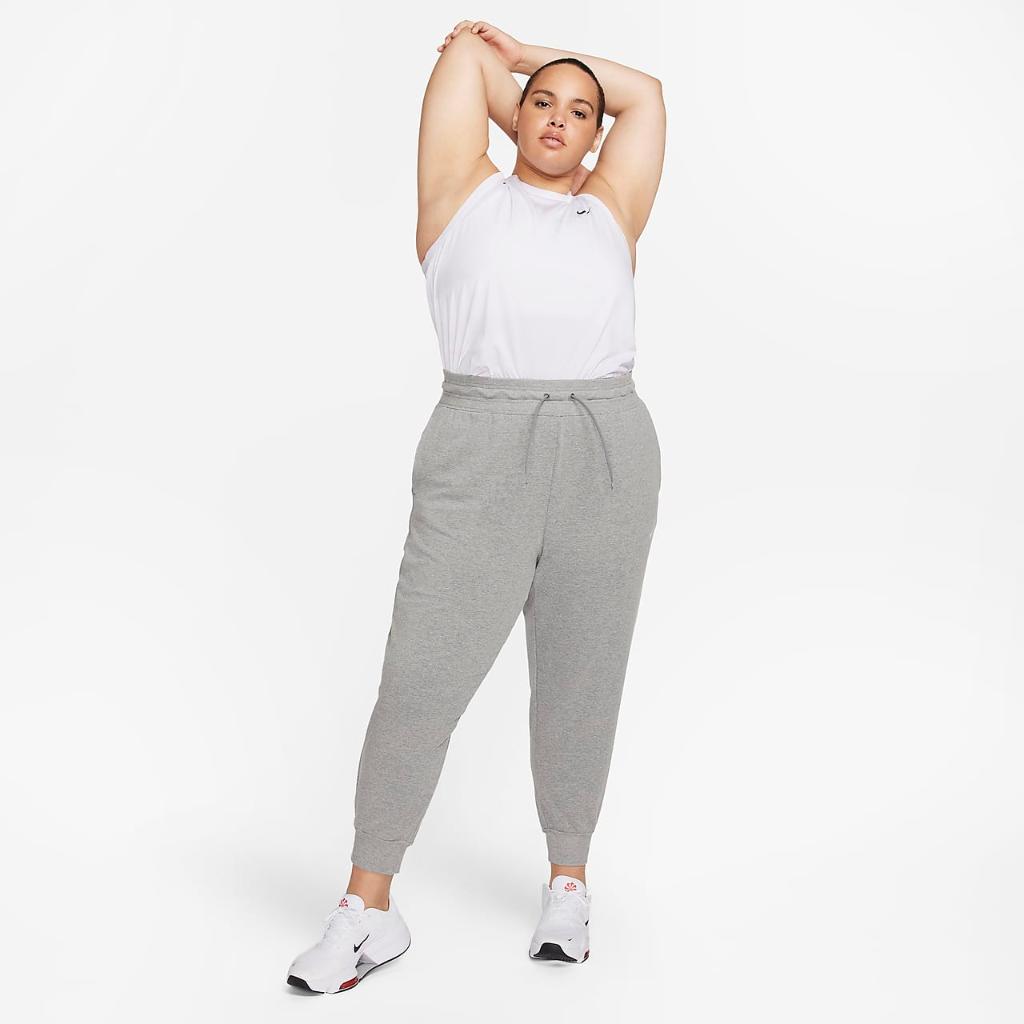 Nike Dri-FIT One Women&#039;s High-Waisted 7/8 French Terry Joggers (Plus Size) FB5436-091